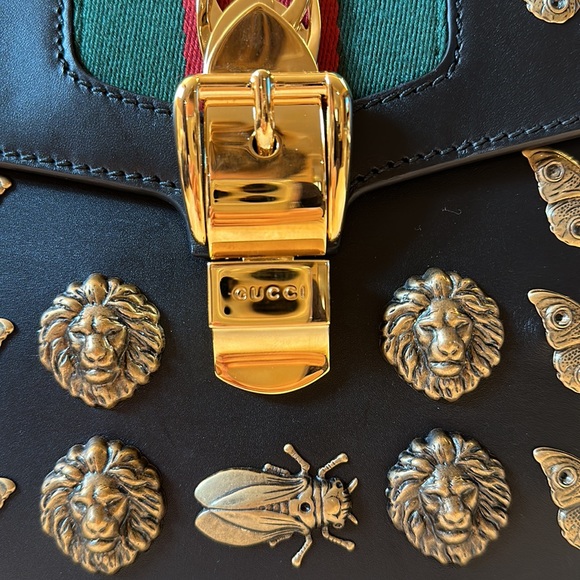 Gucci bug embellished shoulder bag - Picture 7 of 12